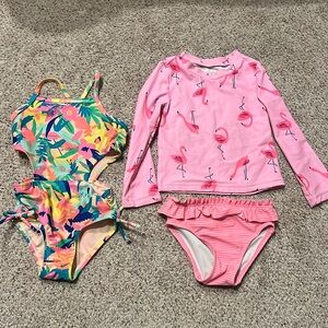 Toddler 2T swim suits